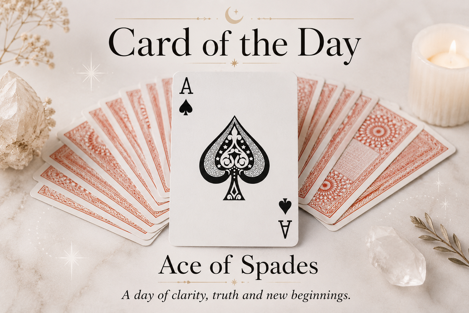 Card of the Day: Ace of Spades ♠️
