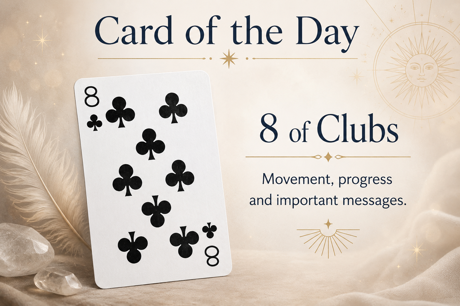 Card of the Day – 8 of Clubs