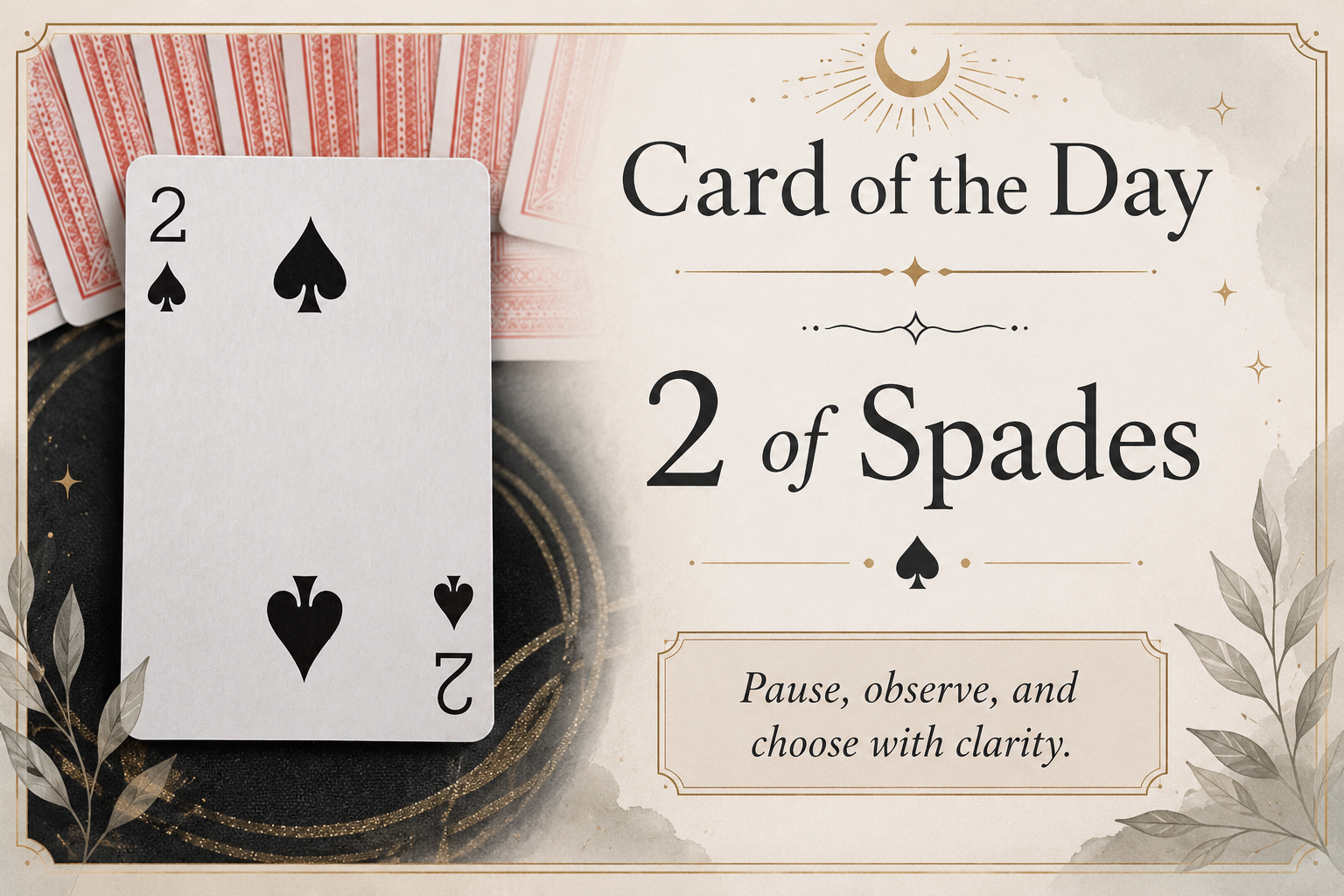Card of the Day: 2 of Spades