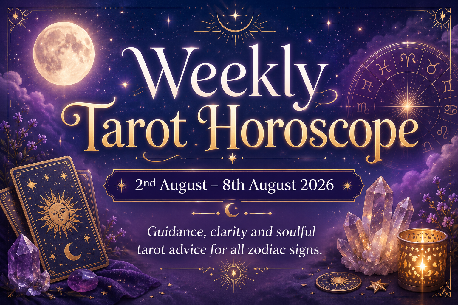 Weekly Tarot Horoscope: 2nd–8th August 2026