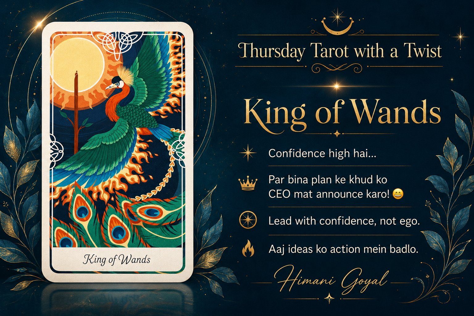 Thursday Tarot with a Twist: King of Wands