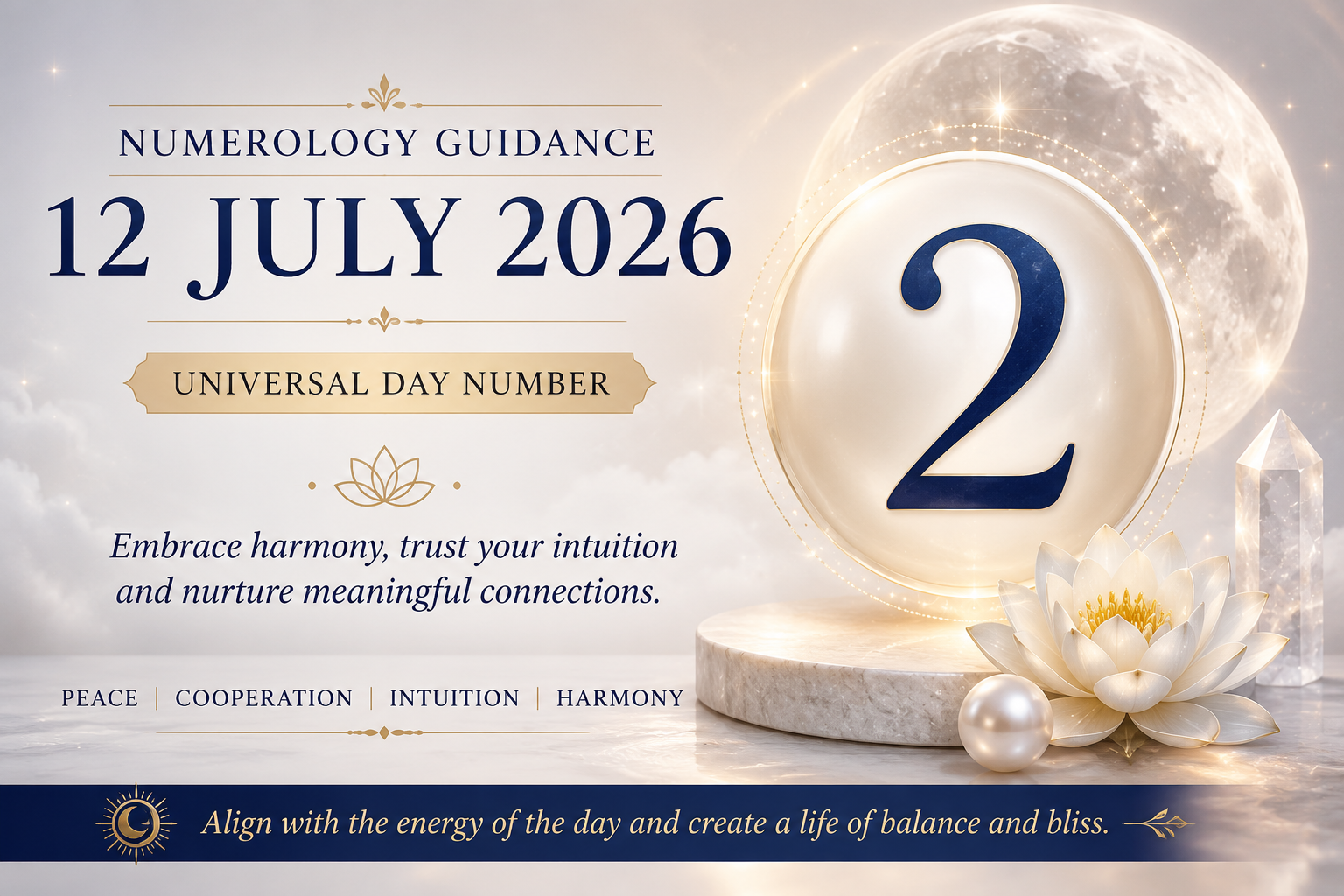 Numerology Guidance for 12 July 2026