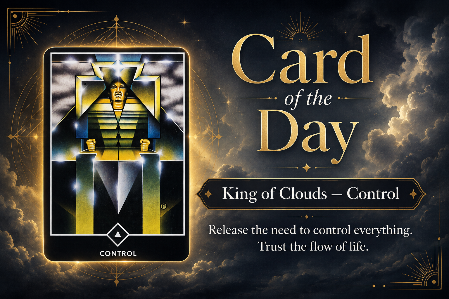 Card of the Day: King of Clouds — Control ☁️