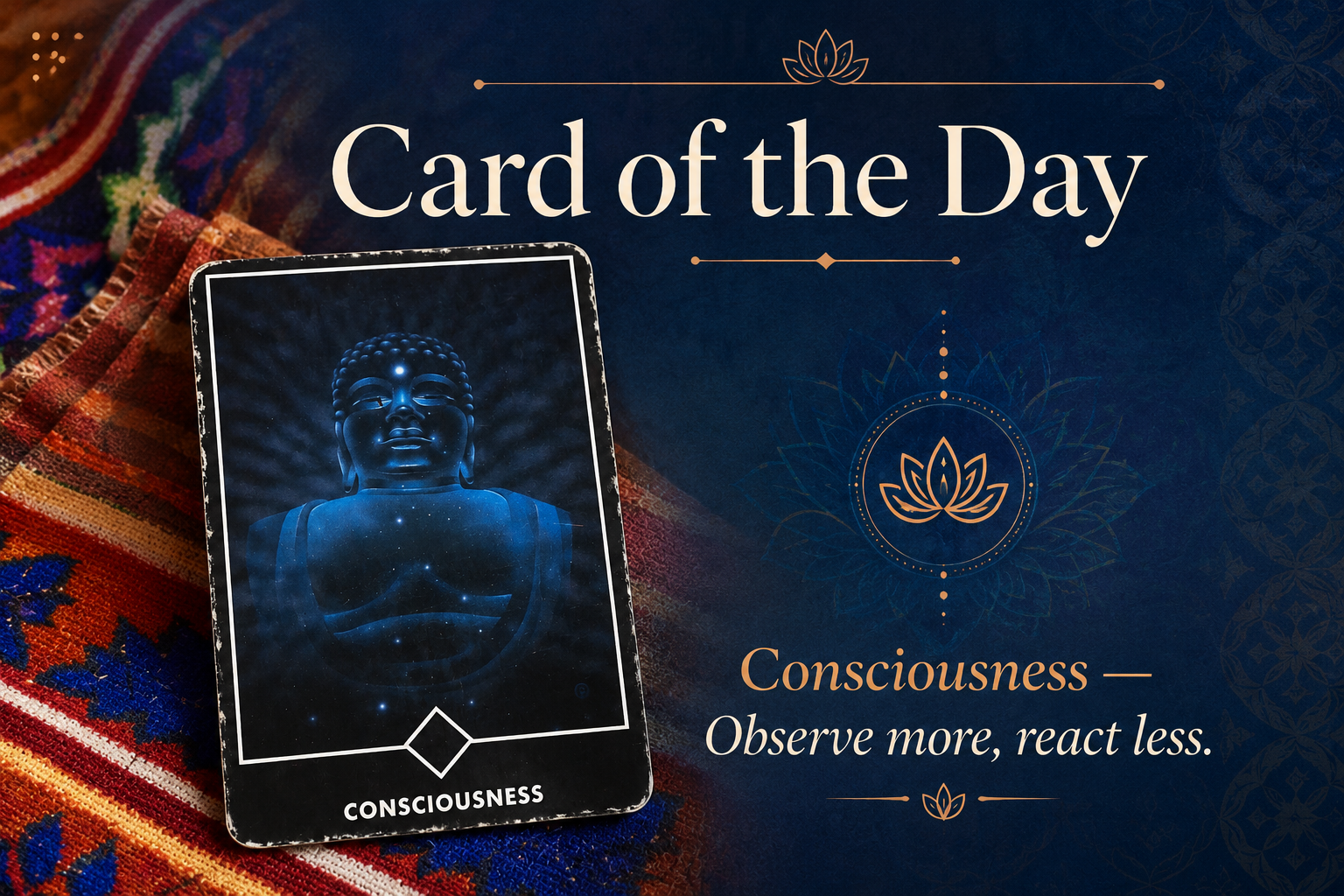 🧘 Card of the Day: Consciousness