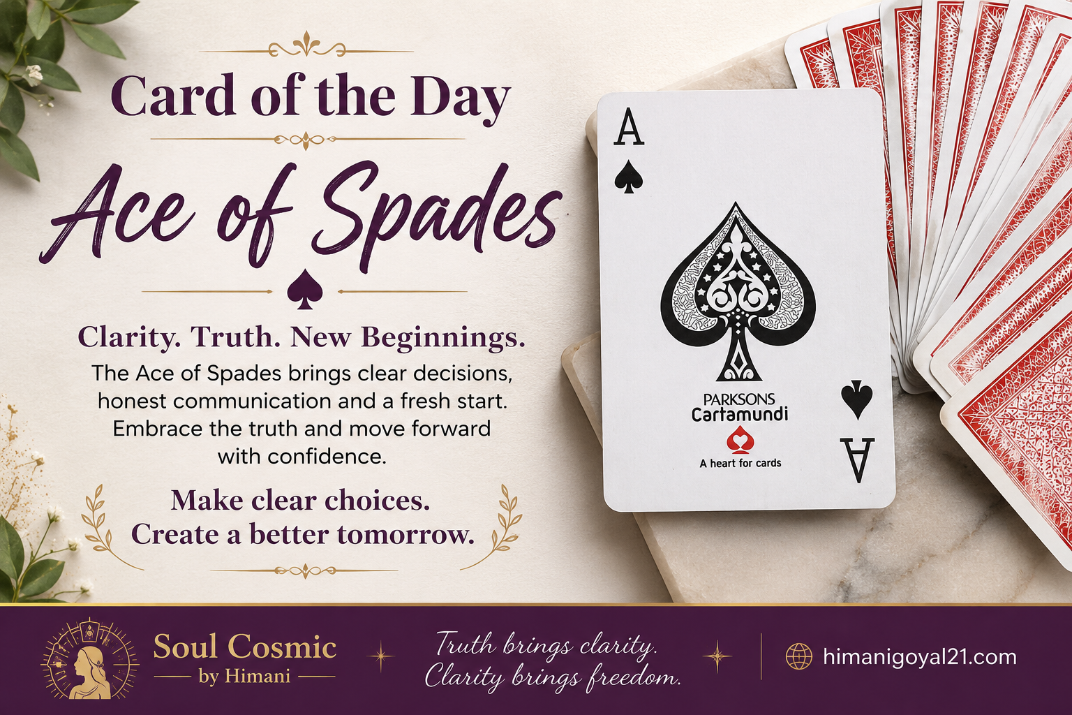 ♠️ Card of the Day: Ace of Spades