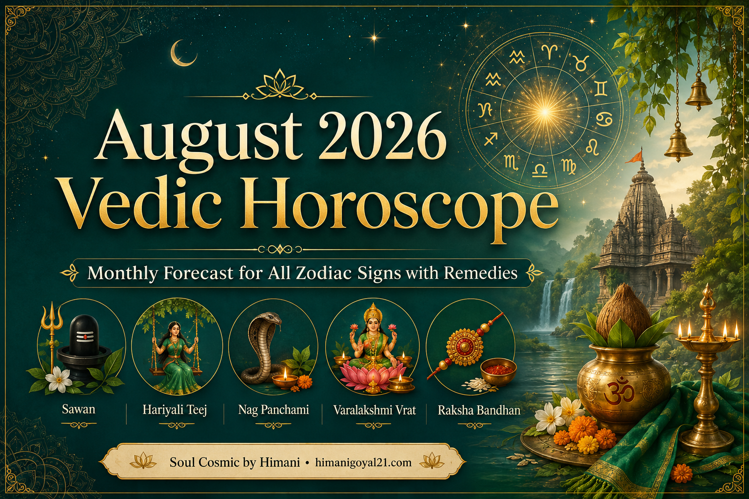 August 2026 Vedic Horoscope