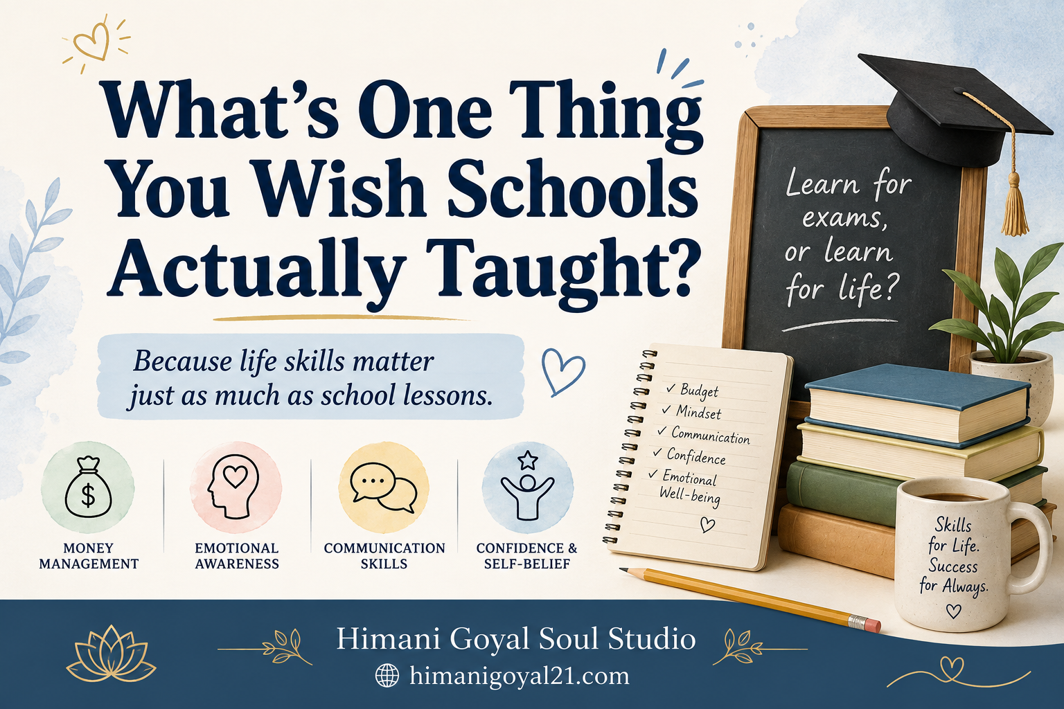 What’s a thing you wish schools actually taught?