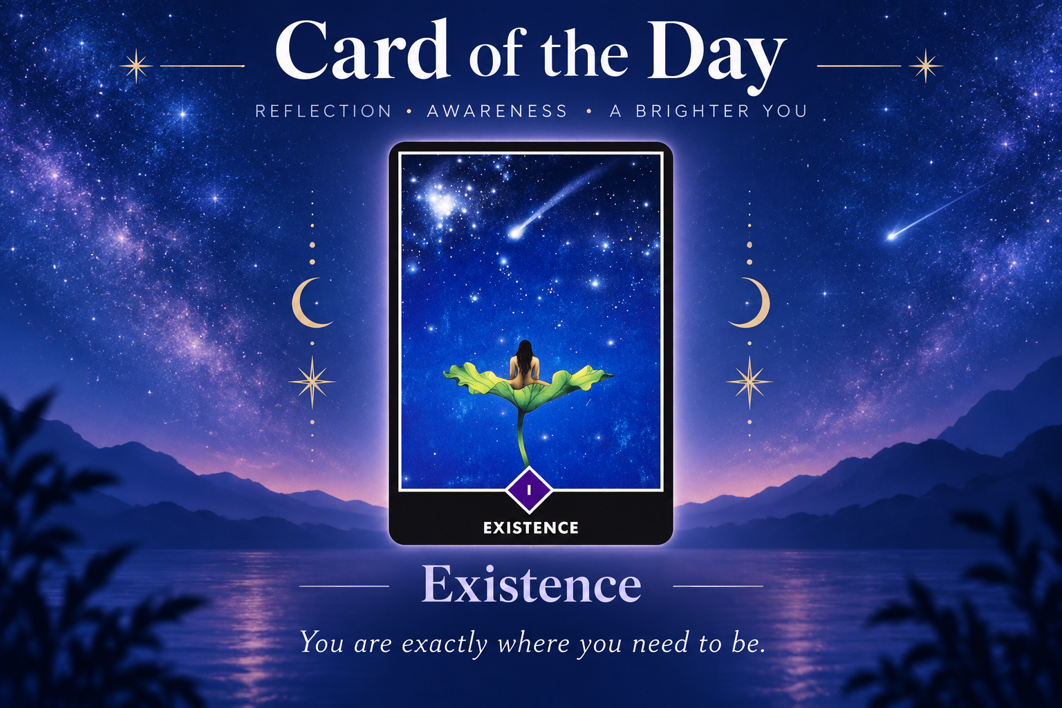 🌌 Card of the Day – Existence
