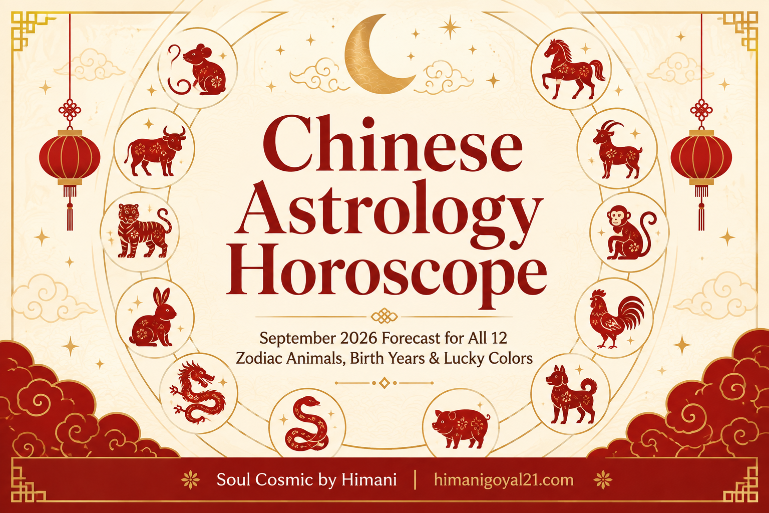 Chinese Astrology Horoscope September 2026: Monthly Predictions for All 12 Chinese Zodiac Animals