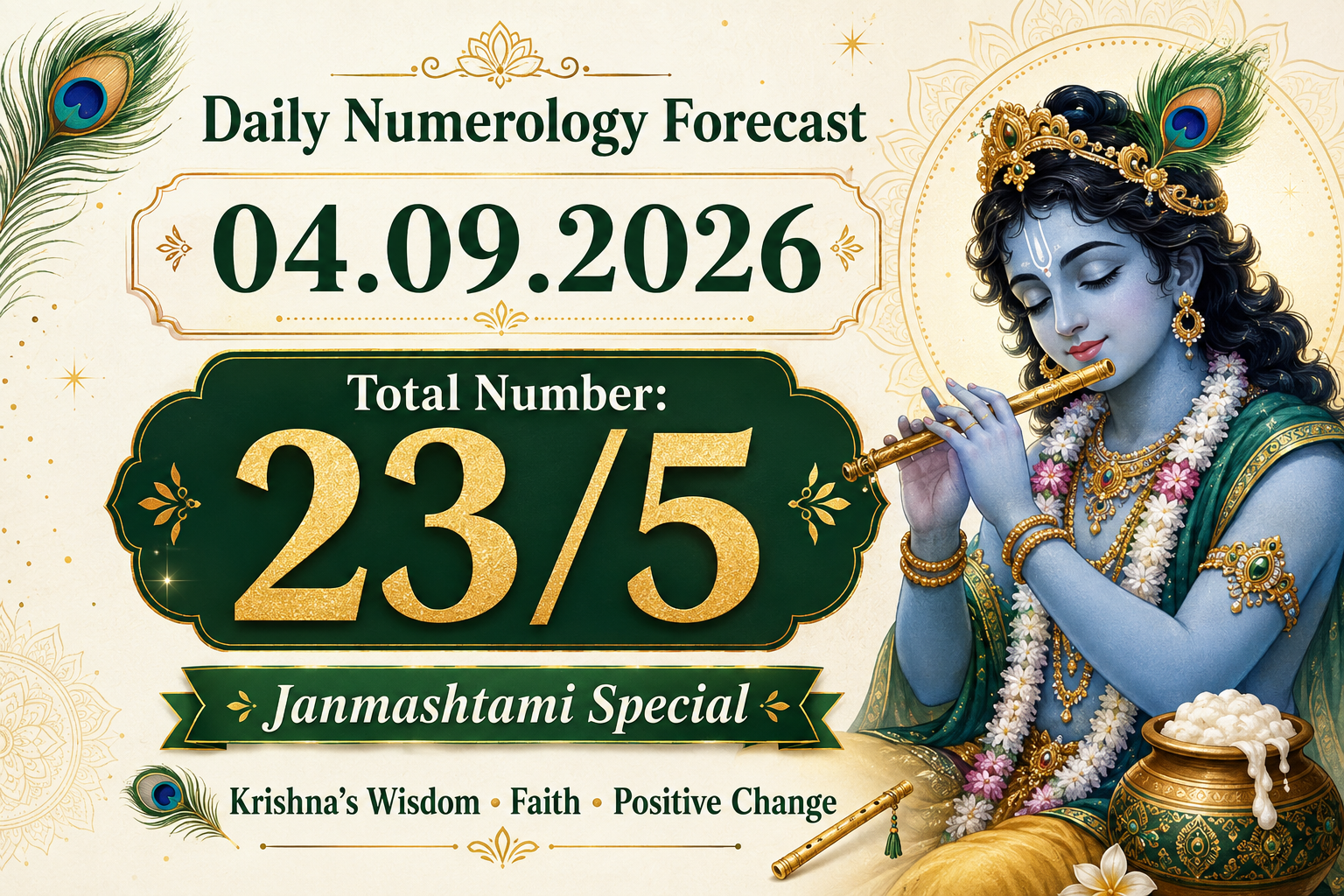 Daily Numerology Forecast – 4 September 2026