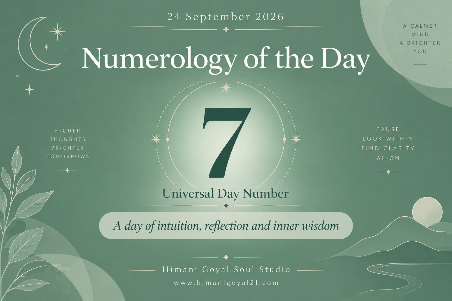 Numerology Guidance for 24 September 2026