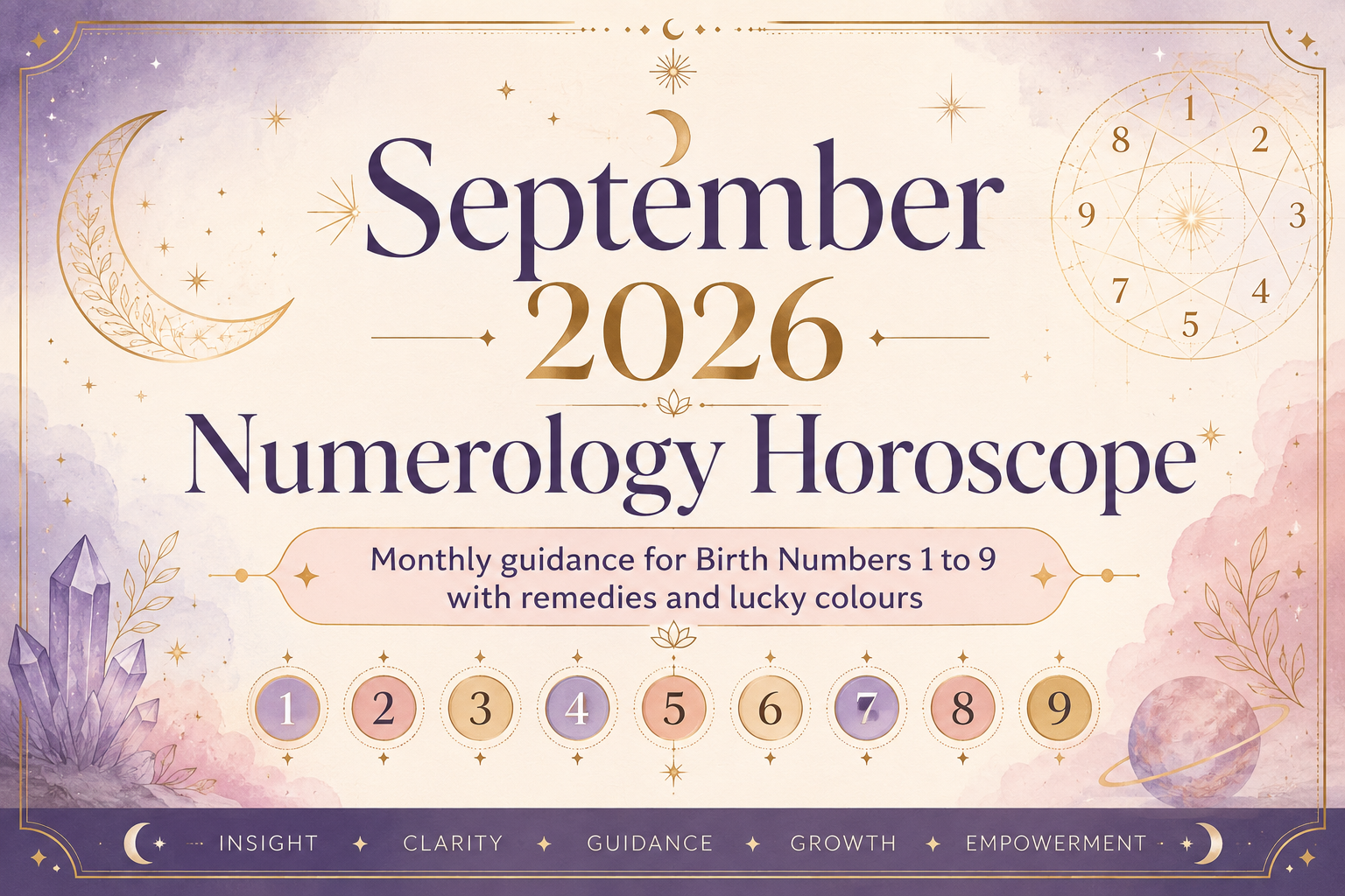 September 2026 Numerology Horoscope