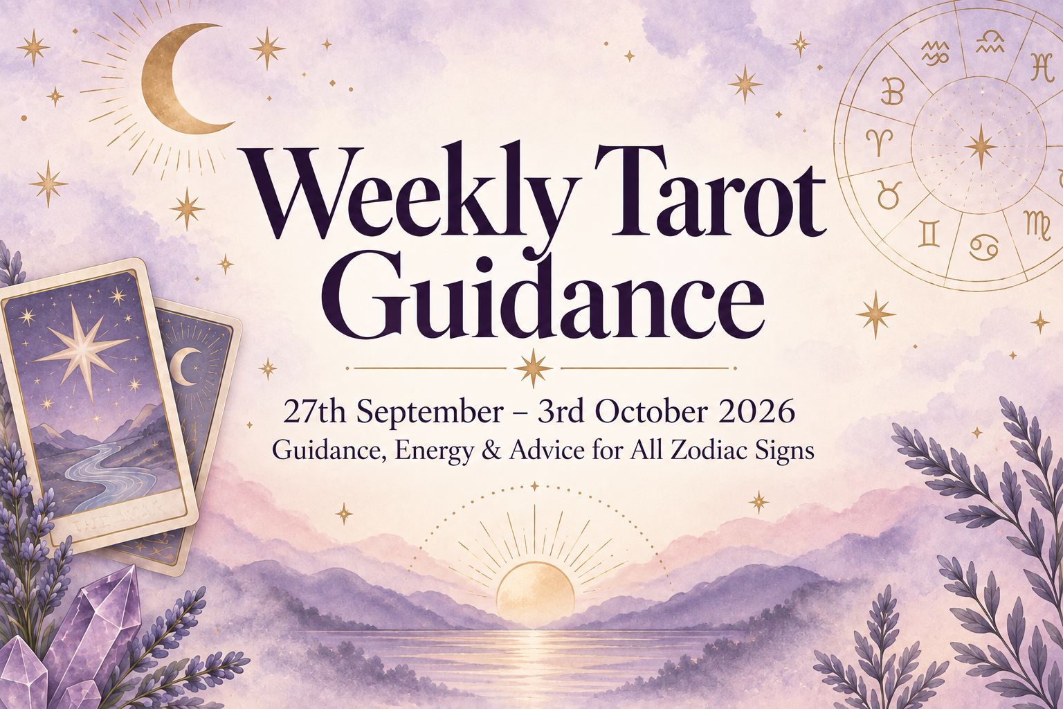 Weekly Tarot Guidance: 27th September – 3rd October 2026