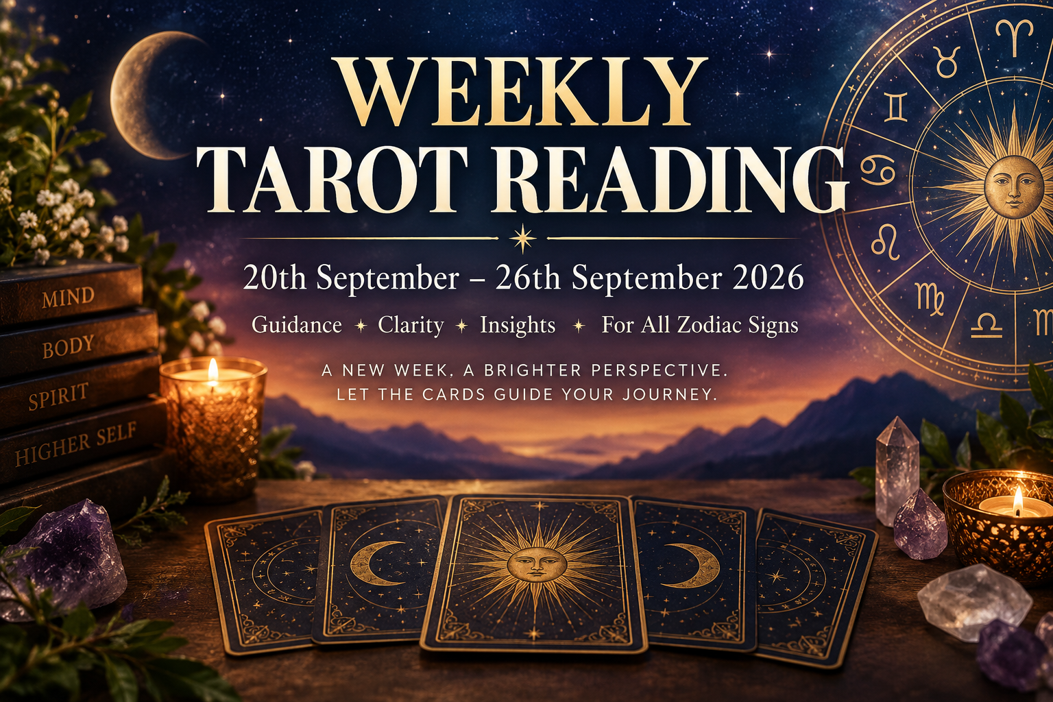 Weekly Tarot Reading: 20th September – 26th September 2026