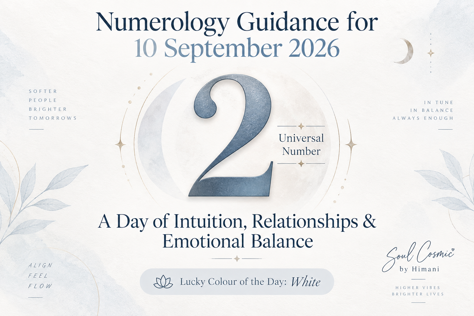 Numerology Guidance for 10 September 2026