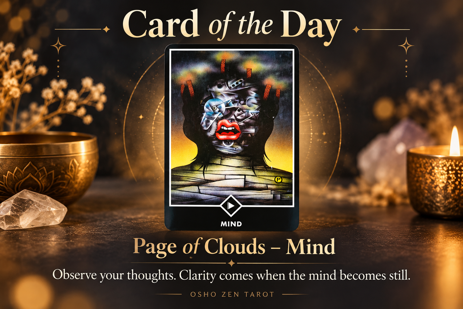 Card of the Day: Page of Clouds – Mind