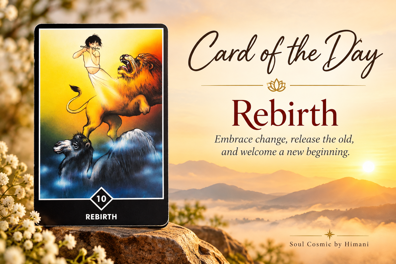 🌸 Card of the Day: Rebirth