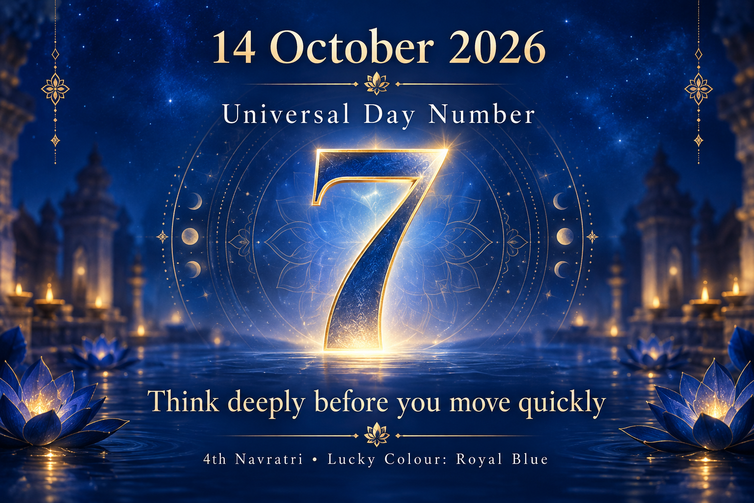 Numerology Forecast for 14 October 2026