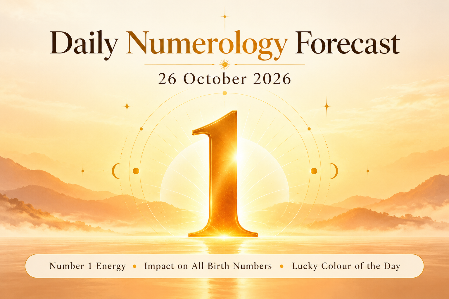 🔢 Daily Numerology Forecast