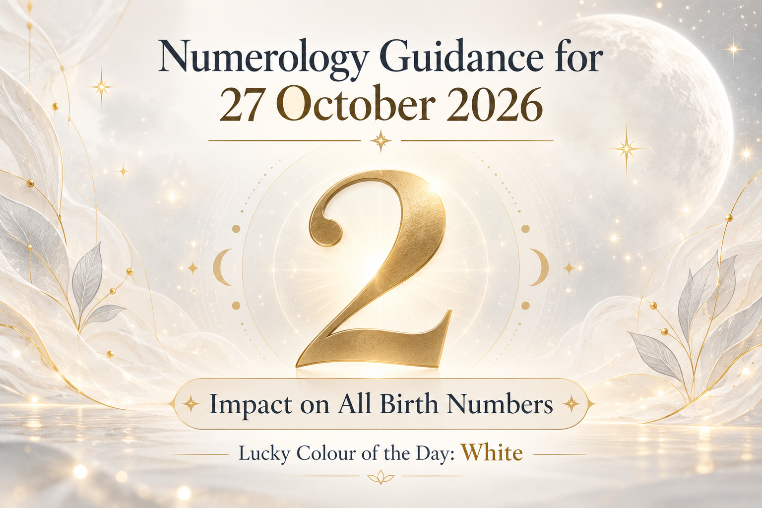 🔢 Numerology Guidance for 27 October 2026