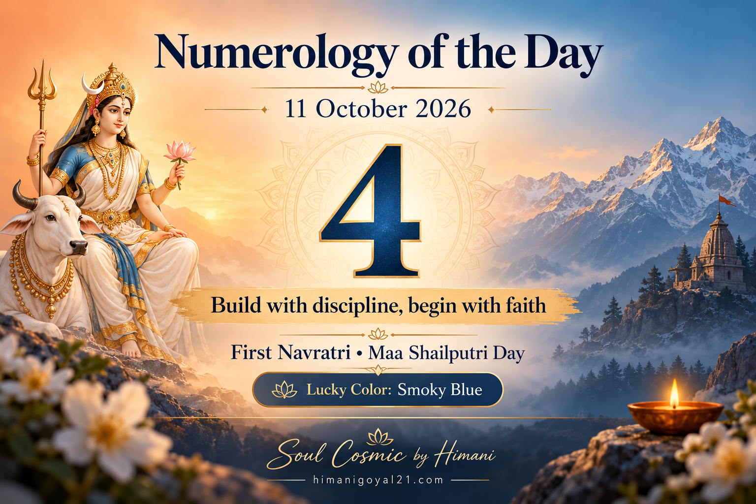 Numerology Guidance for 11 October 2026