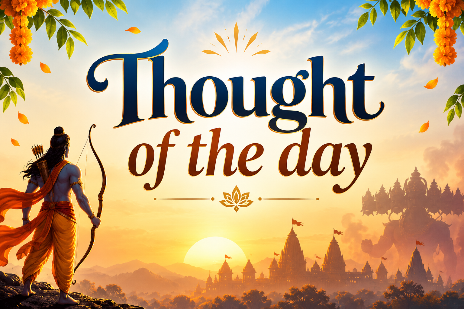 Thought of the day