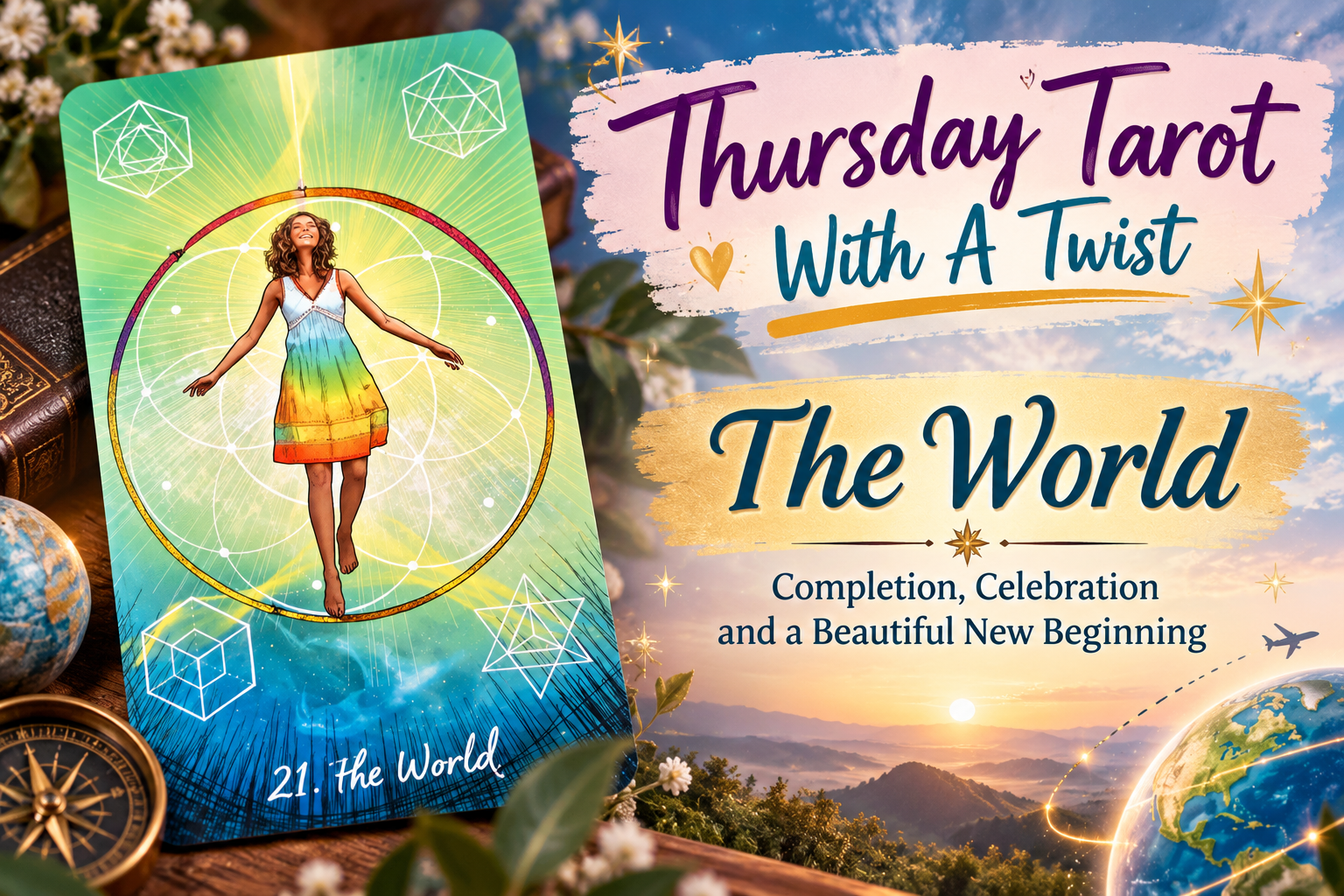 🔮 Thursday Tarot With A Twist: The World