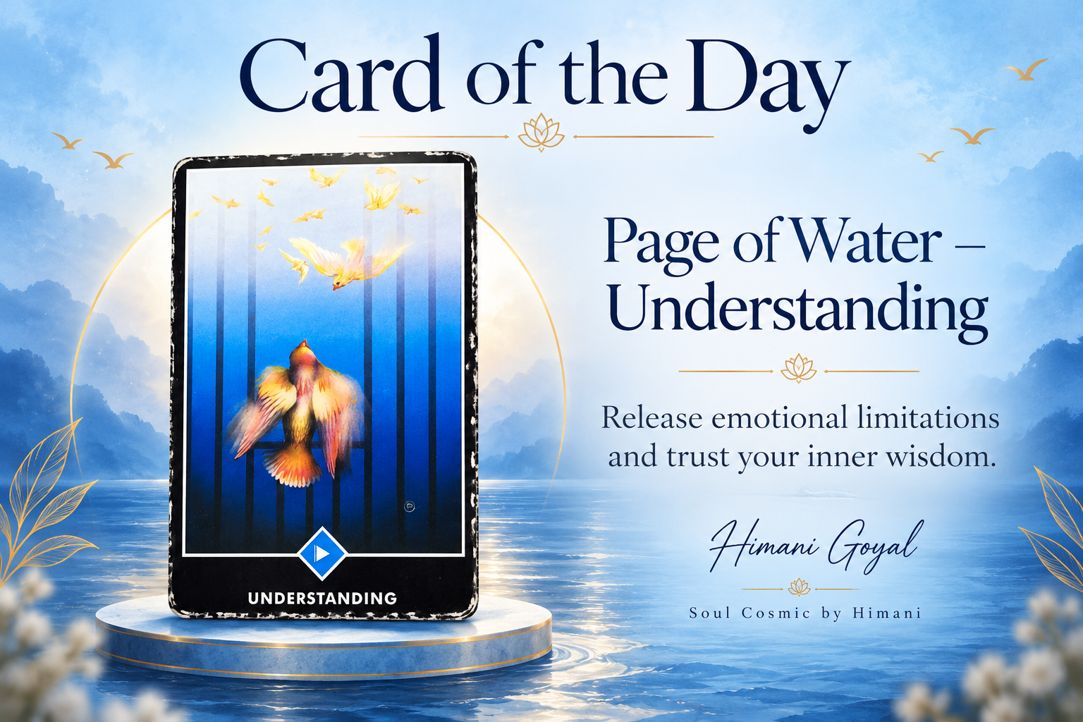 Card of the Day – Page of Water: Understanding