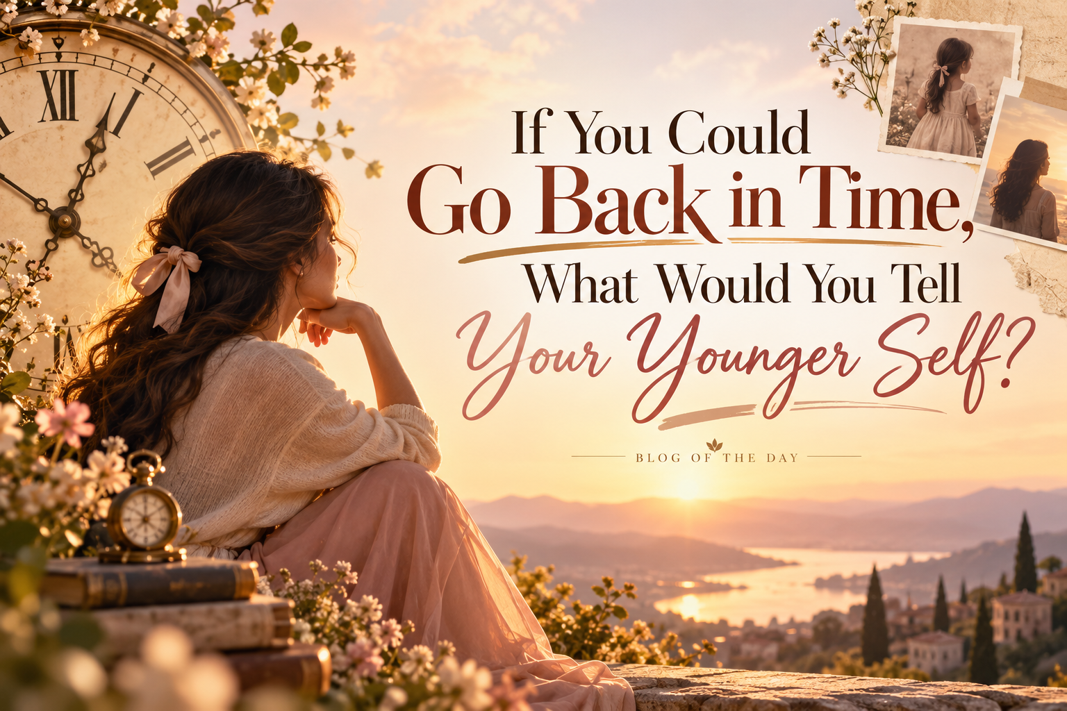 If you could go back in time and give your younger self advice, what would it be?