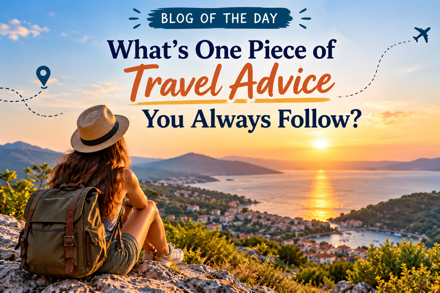 What’s one piece of travel advice you always follow?