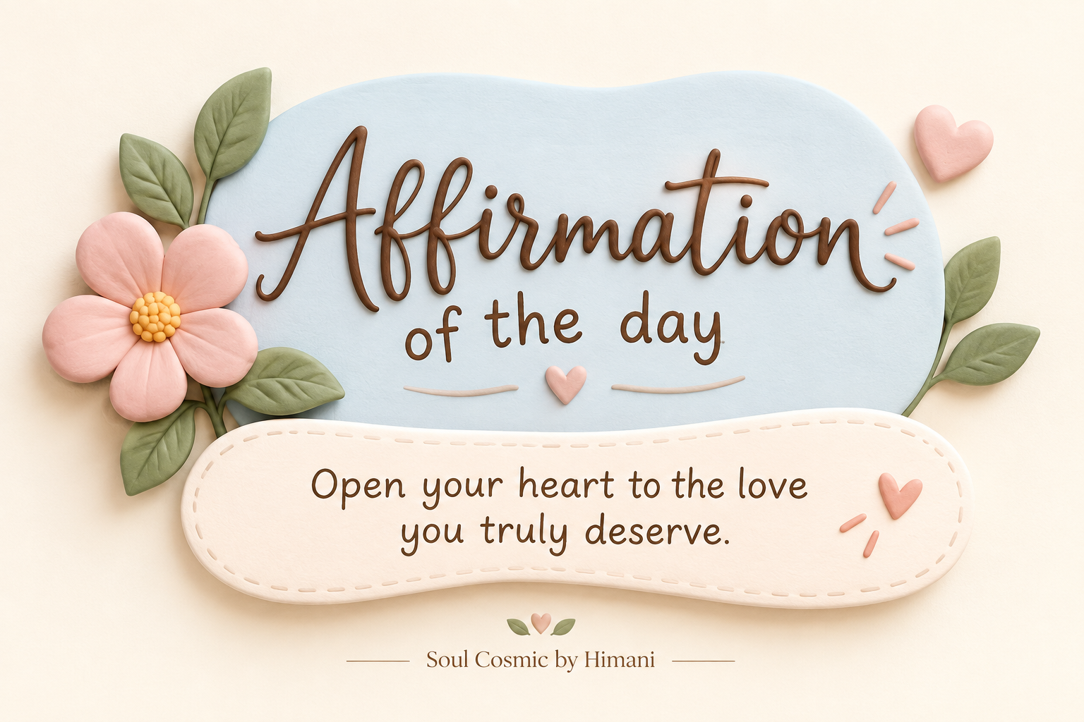Affirmation of the day