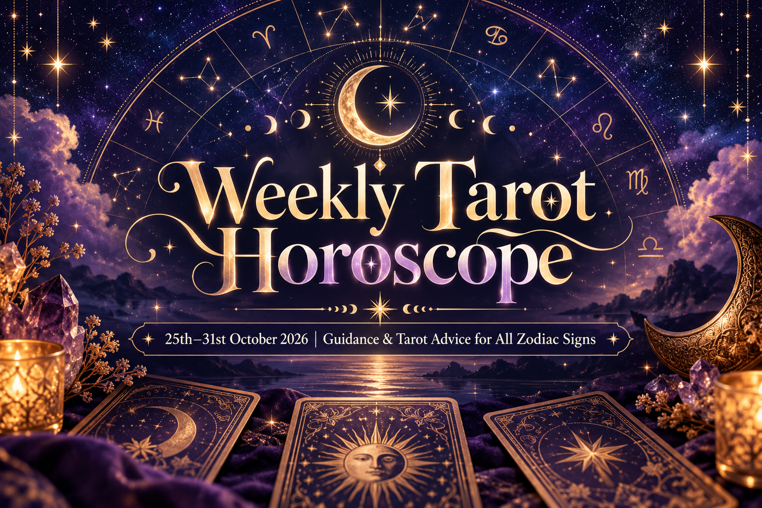 Weekly Tarot Horoscope 25th–31st October 2026
