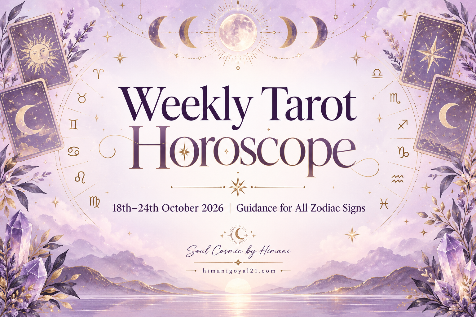 Weekly Tarot Horoscope 18th–24th October 2026